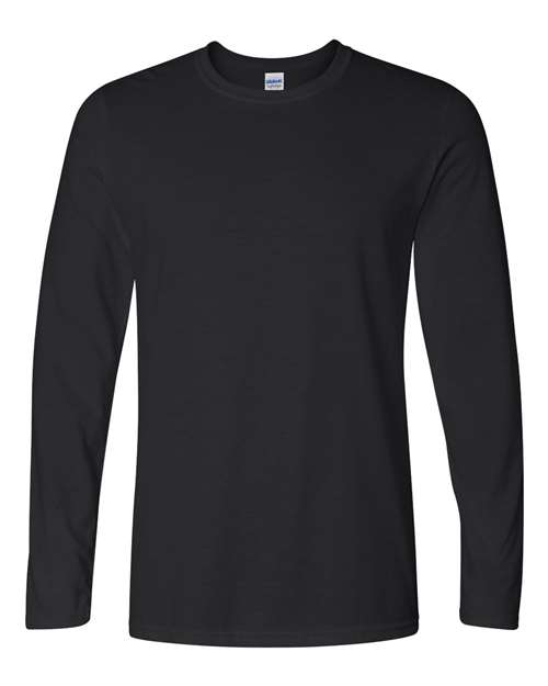Gildan Men's Softstyle Long Sleeve T-Shirt 64400 Mens Apparel Shirts & Tops