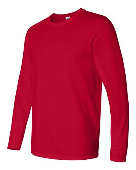 Gildan Men's Softstyle Long Sleeve T-Shirt 64400 Mens Apparel Shirts & Tops
