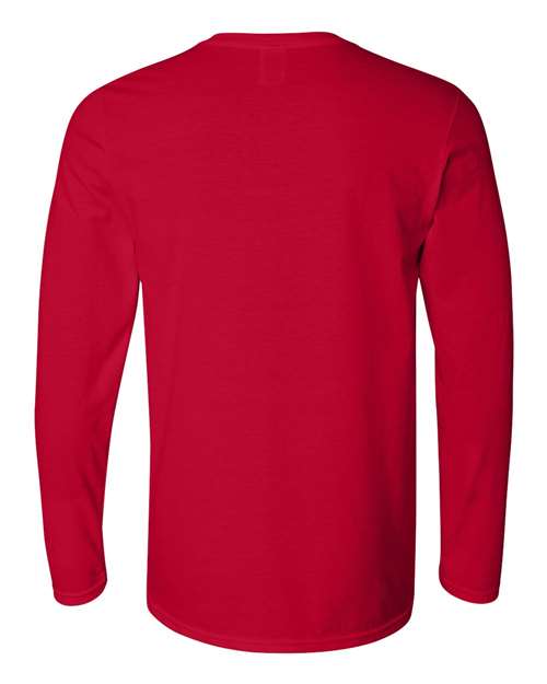 Gildan Men's Softstyle Long Sleeve T-Shirt 64400 Mens Apparel Shirts & Tops