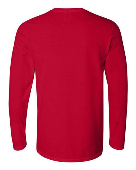 Gildan Men's Softstyle Long Sleeve T-Shirt 64400 Mens Apparel Shirts & Tops