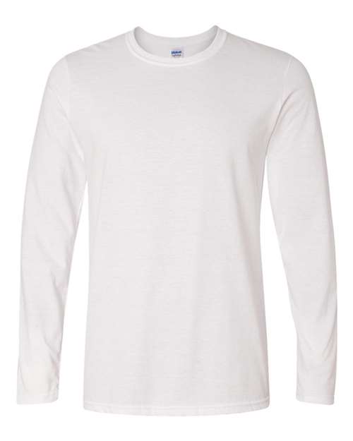 Gildan Men's Softstyle Long Sleeve T-Shirt 64400 Mens Apparel Shirts & Tops