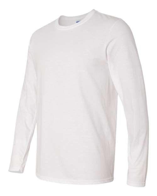 Gildan Men's Softstyle Long Sleeve T-Shirt 64400 Mens Apparel Shirts & Tops