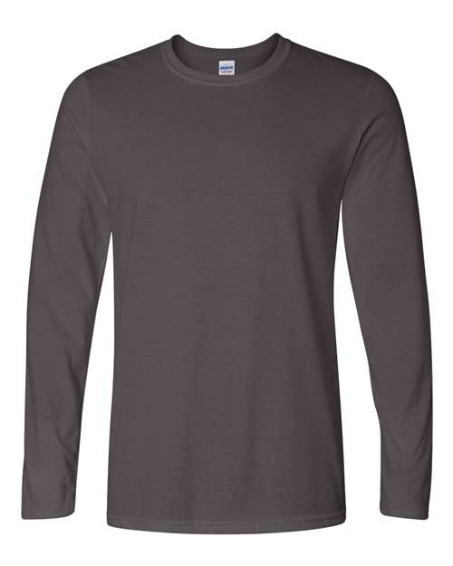 Gildan Men's Softstyle Long Sleeve T-Shirt 64400 Mens Apparel Shirts & Tops