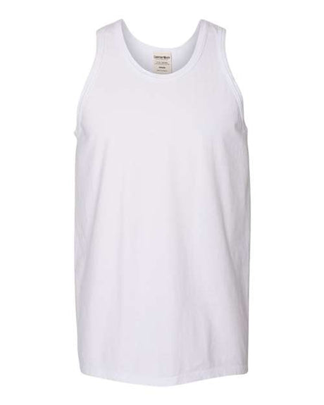 Hanes Garment-Dyed Unisex Tank Top Mens Apparel Shirts & Tops