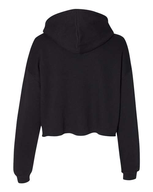 BELLA + CANVAS Women's Crop Fleece Hoodie Womens Apparel Sweatshirts & Fleece