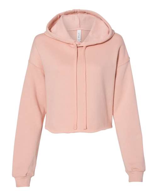 BELLA + CANVAS Women's Crop Fleece Hoodie Womens Apparel Sweatshirts & Fleece