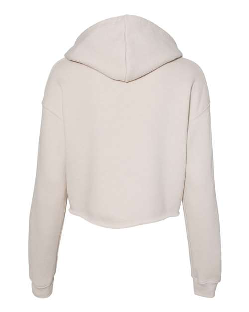 BELLA + CANVAS Women's Crop Fleece Hoodie Womens Apparel Sweatshirts & Fleece