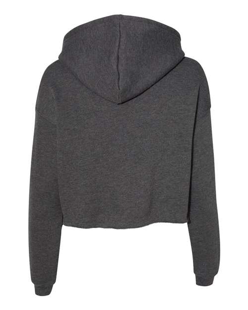 BELLA + CANVAS Women's Crop Fleece Hoodie Womens Apparel Sweatshirts & Fleece