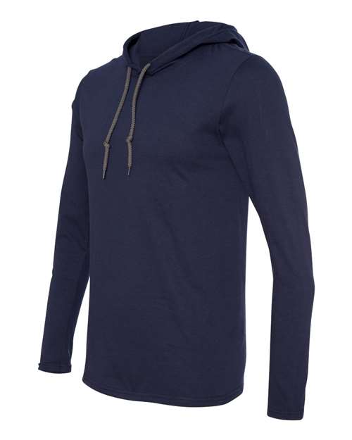 Gildan Men's Softstyle® Lightweight Hooded Long Sleeve T-Shirt Mens Apparel Shirts & Tops