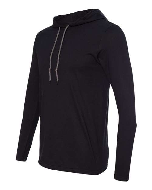 Gildan Men's Softstyle® Lightweight Hooded Long Sleeve T-Shirt Mens Apparel Shirts & Tops