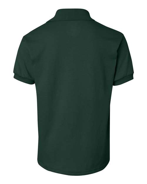 Hanes Youth Ecosmart Jersey Polo Youth Apparel Shirts & Tops