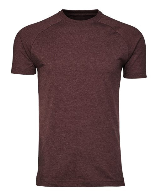 BELLA + CANVAS Men's Heather CVC Raglan Tee Mens Apparel Shirts & Tops