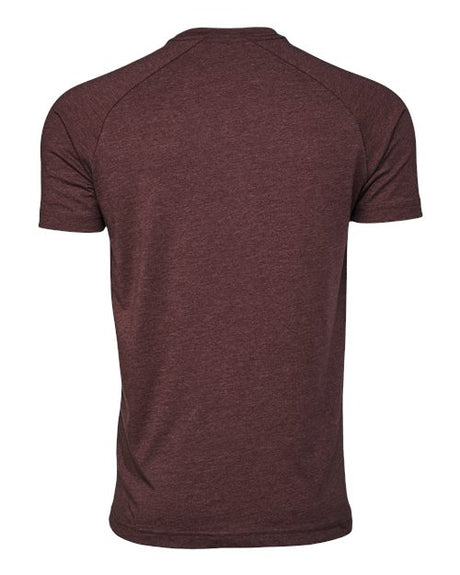 BELLA + CANVAS Men's Heather CVC Raglan Tee Mens Apparel Shirts & Tops