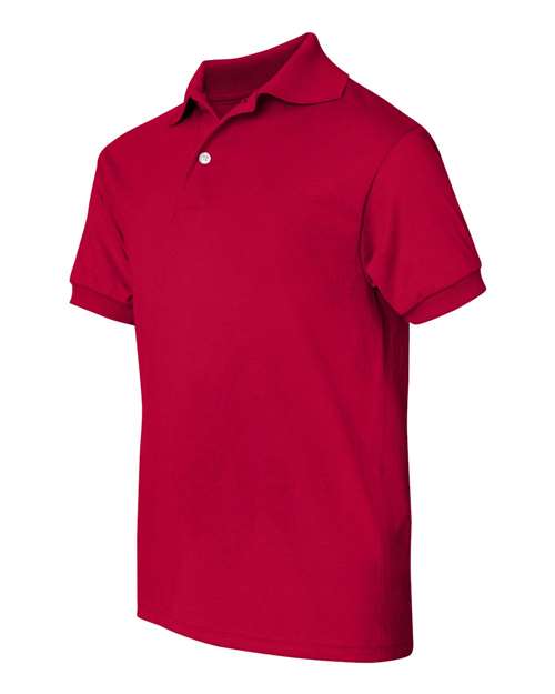 Hanes Youth Ecosmart Jersey Polo Youth Apparel Shirts & Tops