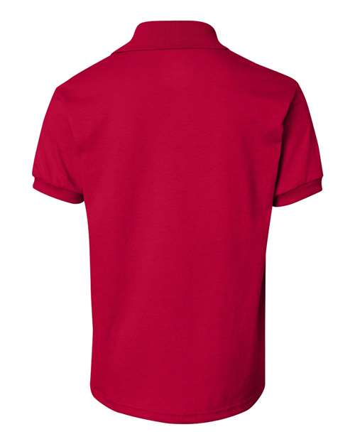 Hanes Youth Ecosmart Jersey Polo Youth Apparel Shirts & Tops