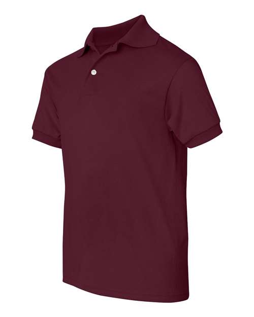 Hanes Youth Ecosmart Jersey Polo Youth Apparel Shirts & Tops