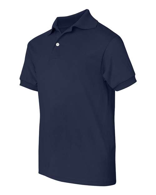 Hanes Youth Ecosmart Jersey Polo Youth Apparel Shirts & Tops