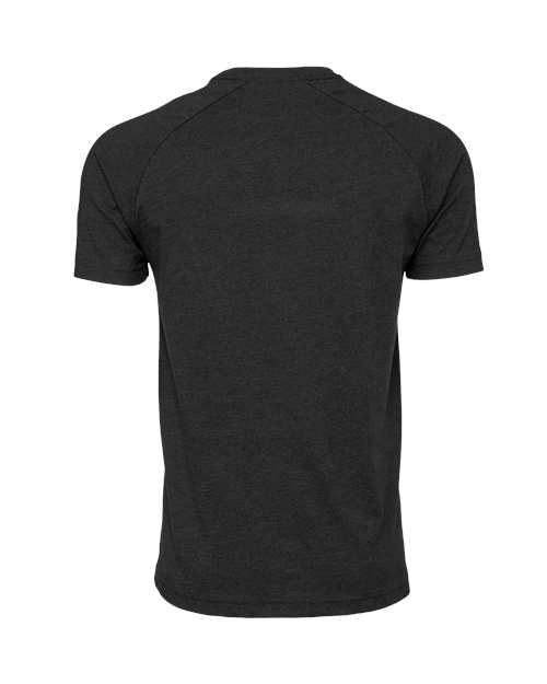 BELLA + CANVAS Men's Heather CVC Raglan Tee Mens Apparel Shirts & Tops