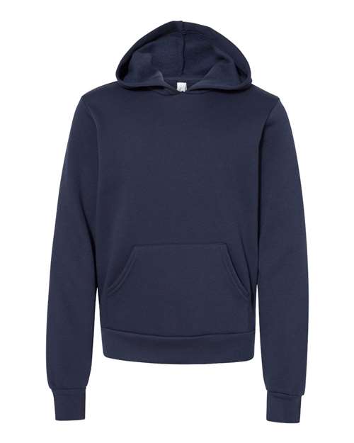 BELLA + CANVAS Youth Sponge Fleece Pullover Hoodie BC3719Y Youth Apparel Hoodies & Sweatshirts