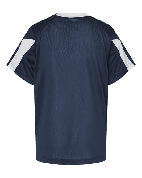 Alleson Athletic Youth Striker Placket Youth Apparel Shirts & Tops