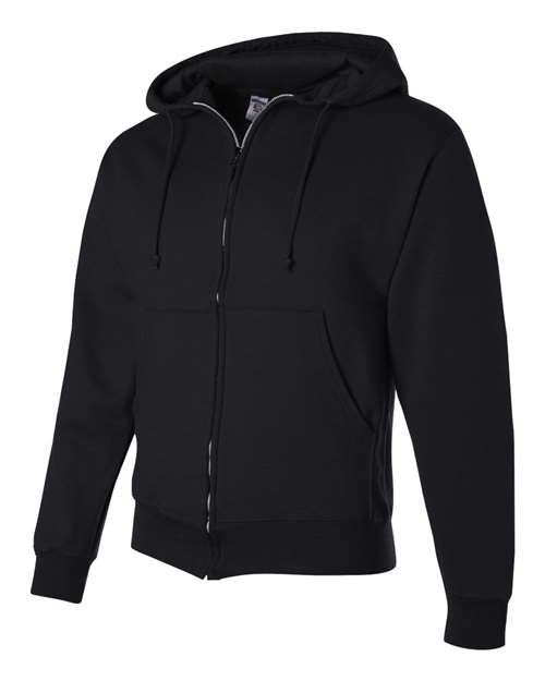 JERZEES Men's Super Sweats NuBlend Full-Zip Hooded Sweatshirt 4999M Mens Apparel Sweatshirts & Fleece