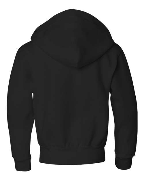 JERZEES Youth NuBlend Full-Zip Hooded Sweatshirt 993B Youth Apparel Hoodies & Sweatshirts