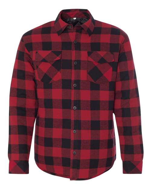 Burnside Quilted Flannel Jacket Mens Apparel Jackets & Vests