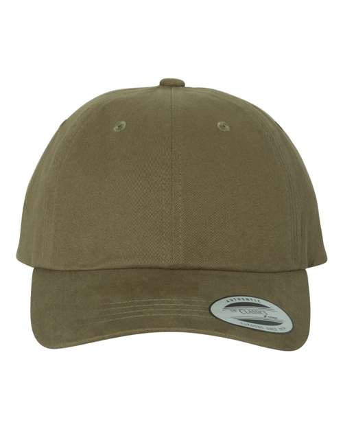 YP Classics Men's Peached Twill Dad's Cap Unisex Accessories Hats & Caps
