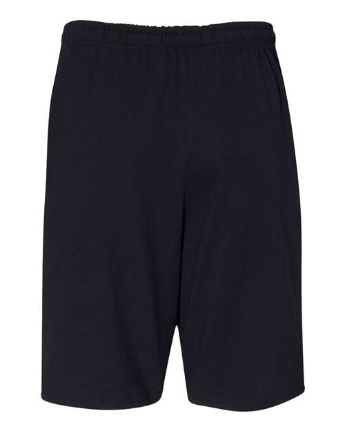 Russell Athletic Men's Essential Jersey Cotton 10" Shorts with Pockets Mens Apparel Shorts
