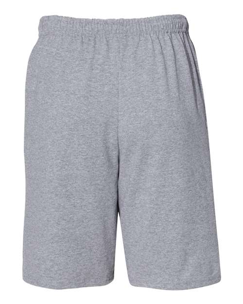 Russell Athletic Men's Essential Jersey Cotton 10" Shorts with Pockets Mens Apparel Shorts