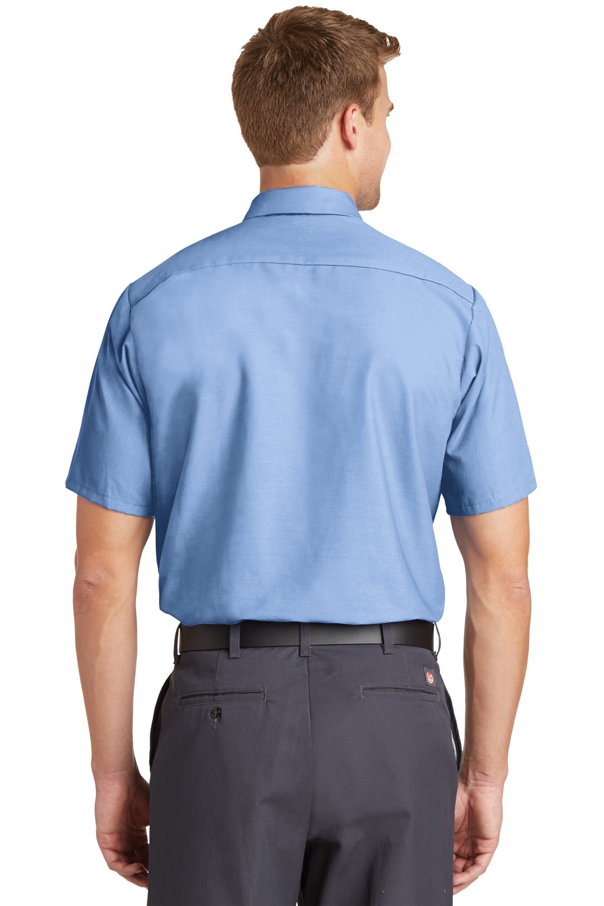 Red Kap Men's Industrial Short Sleeve Work Shirt. SP24 Corporate Apparel Shirts & Tops