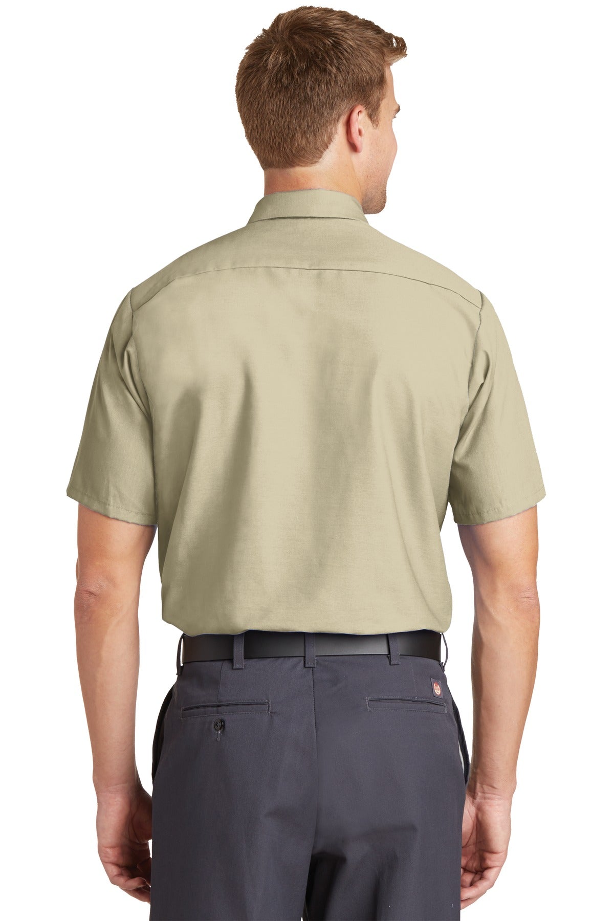 Red Kap Men's Industrial Short Sleeve Work Shirt. SP24 Corporate Apparel Shirts & Tops