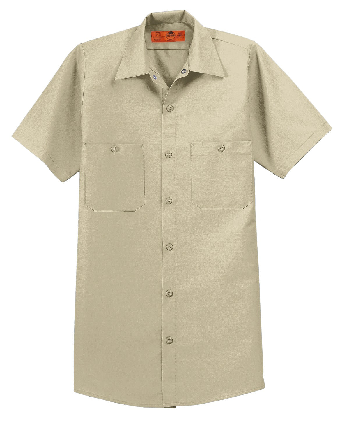 Red Kap Men's Industrial Short Sleeve Work Shirt. SP24 Corporate Apparel Shirts & Tops