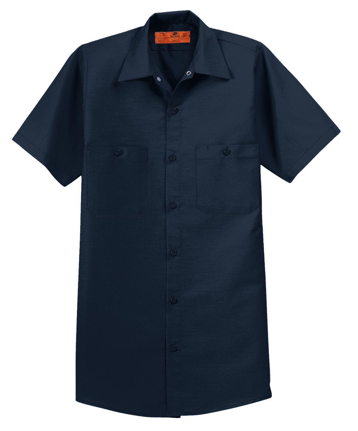 Red Kap Men's Industrial Short Sleeve Work Shirt. SP24 Corporate Apparel Shirts & Tops