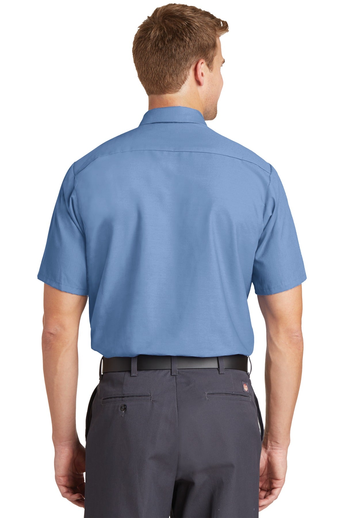 Red Kap Men's Industrial Short Sleeve Work Shirt. SP24 Corporate Apparel Shirts & Tops