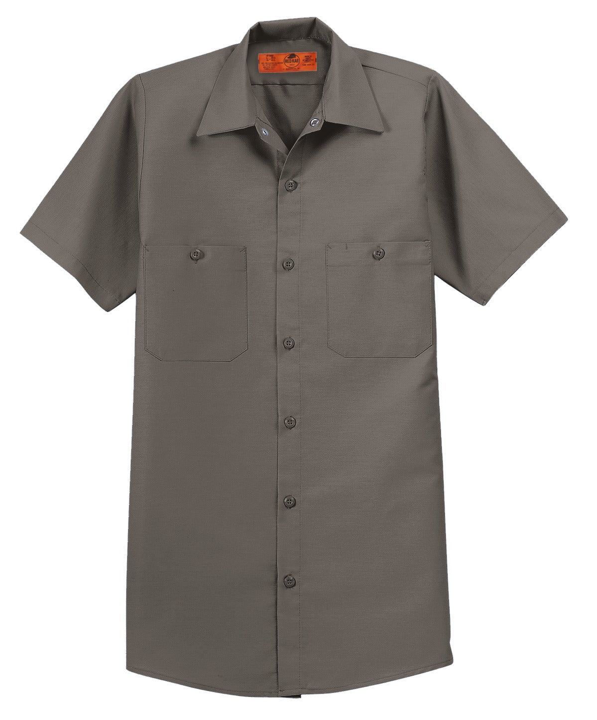 Red Kap Men's Industrial Short Sleeve Work Shirt. SP24 Corporate Apparel Shirts & Tops