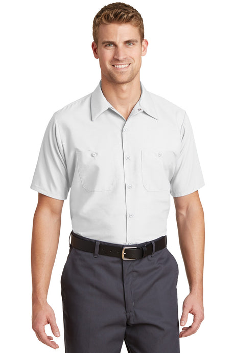 Red Kap Men's Industrial Short Sleeve Work Shirt. SP24 Red Kap