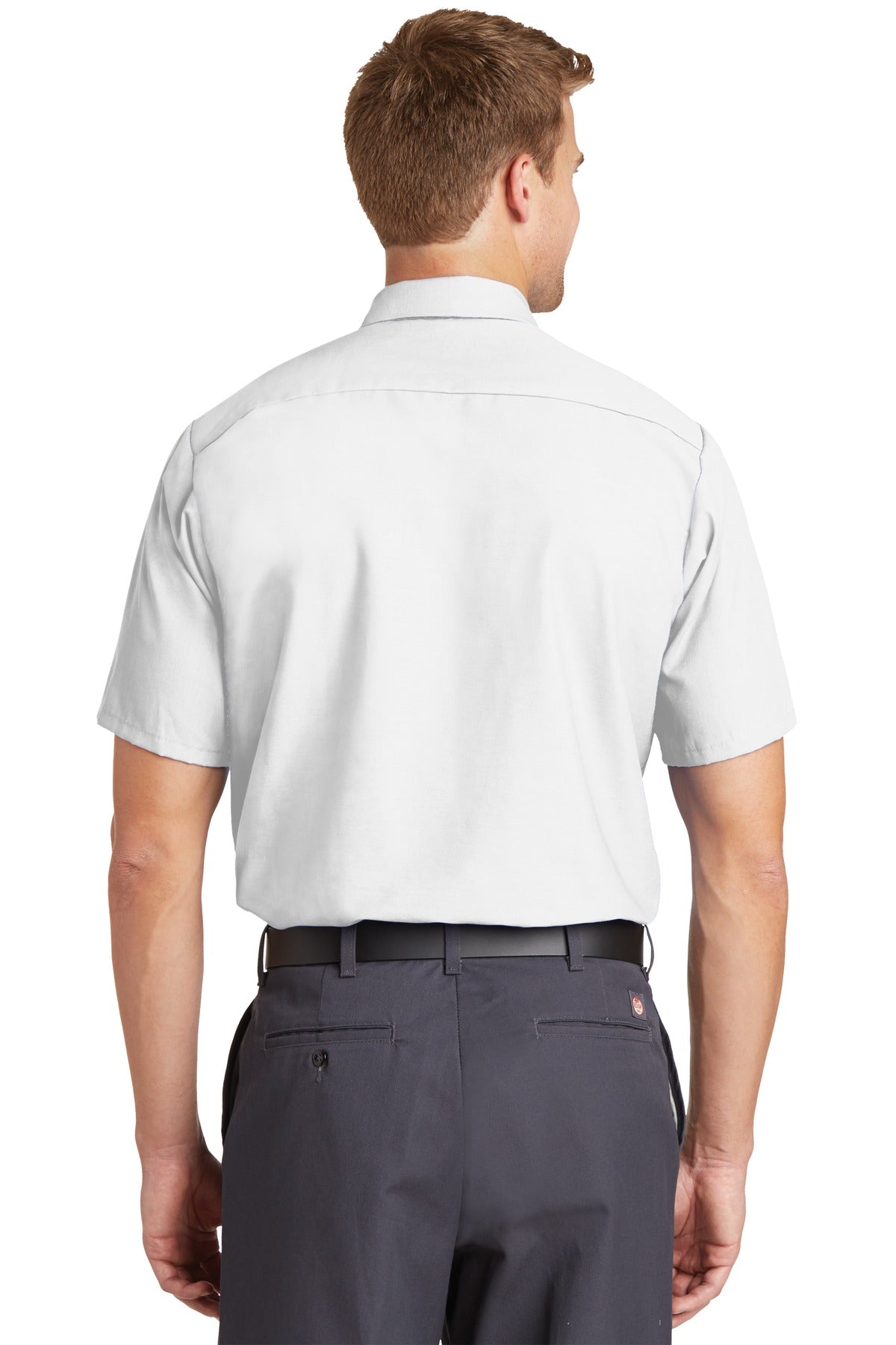 Red Kap Men's Industrial Short Sleeve Work Shirt. SP24 Corporate Apparel Shirts & Tops