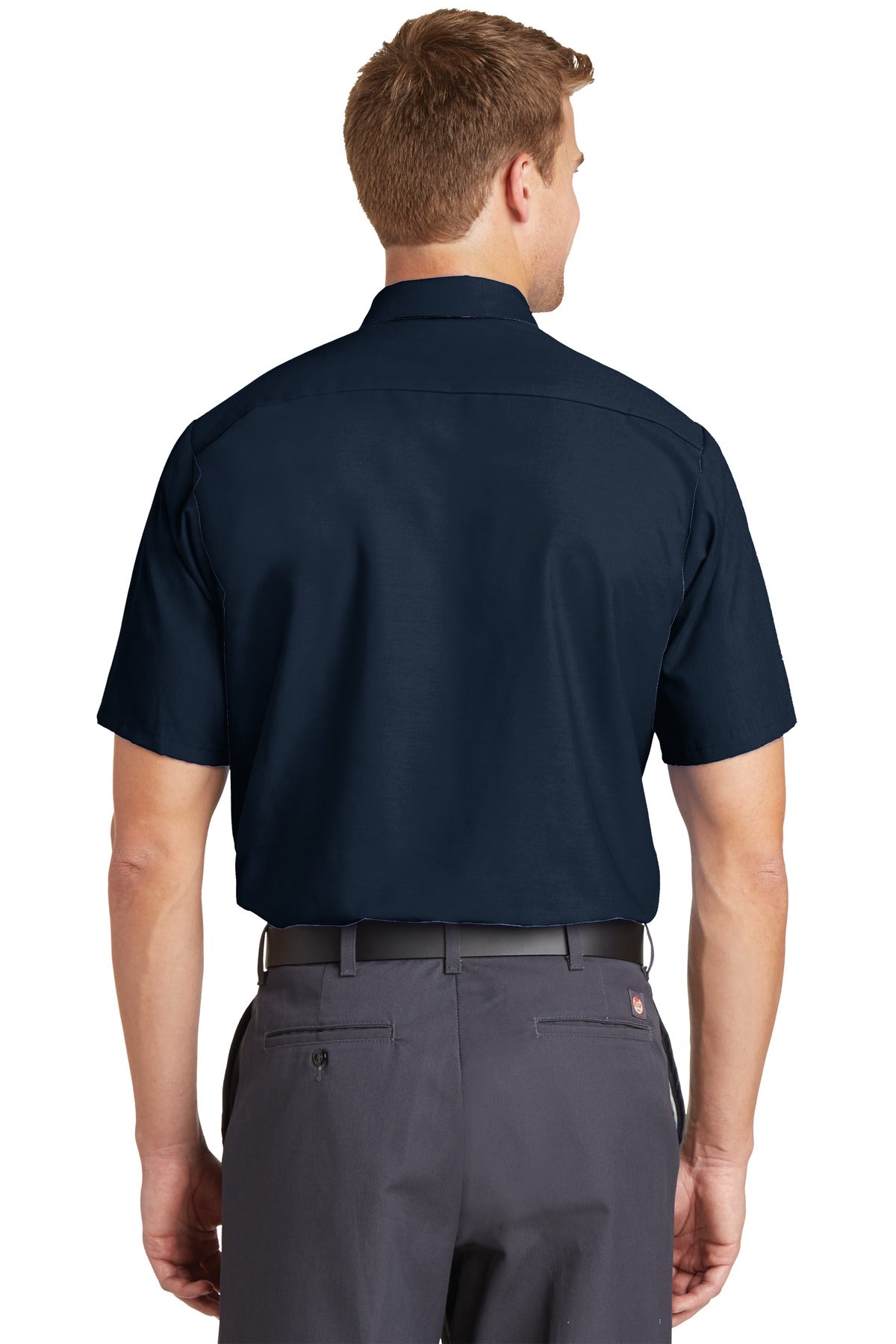 Red Kap Men's Short Sleeve Work Shirt. SP24L Corporate Apparel Shirts & Tops