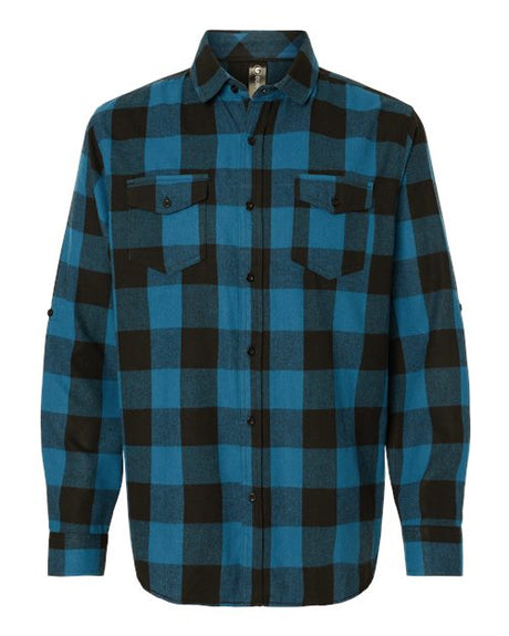 Burnside Men's Yarn-Dyed Long Sleeve Flannel Shirt Mens Apparel Shirts & Tops