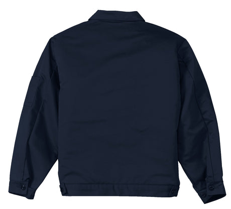 Red Kap Men's Slash Pocket Jacket. JT22 Corporate Apparel Jackets & Vests