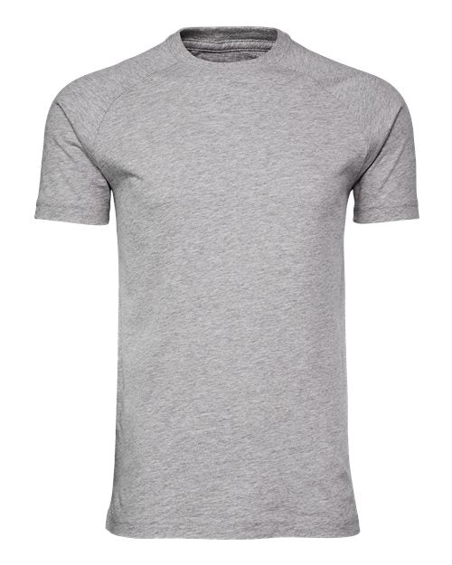 BELLA + CANVAS Men's Heather CVC Raglan Tee Mens Apparel Shirts & Tops