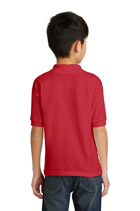 Gildan Youth DryBlend Jersey Knit Sport Polo. 8800B Youth Apparel Shirts & Tops