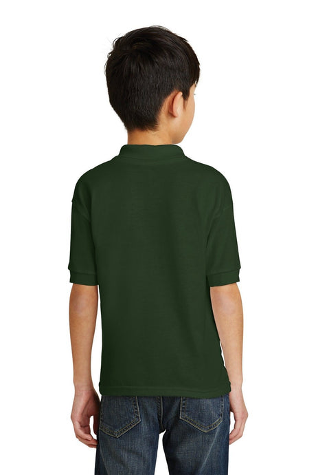 Gildan Youth DryBlend Jersey Knit Sport Polo. 8800B Youth Apparel Shirts & Tops