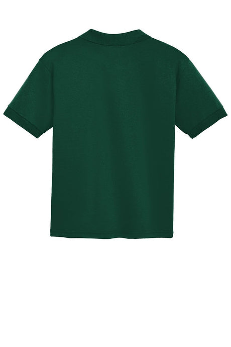 Gildan Youth DryBlend Jersey Knit Sport Polo. 8800B Youth Apparel Shirts & Tops