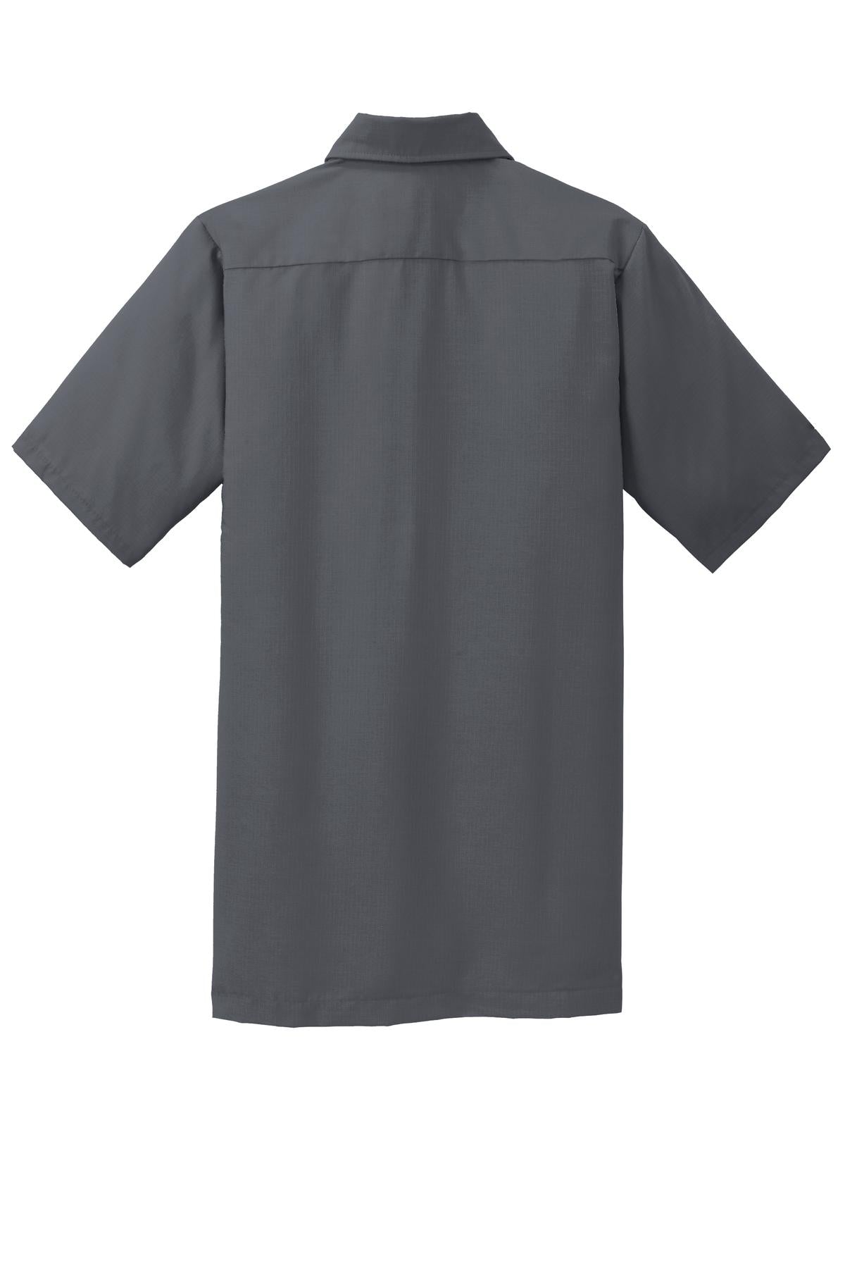 Red Kap Men's Ripstop Short Sleeve Work Shirt. SY60 Corporate Apparel Shirts & Tops