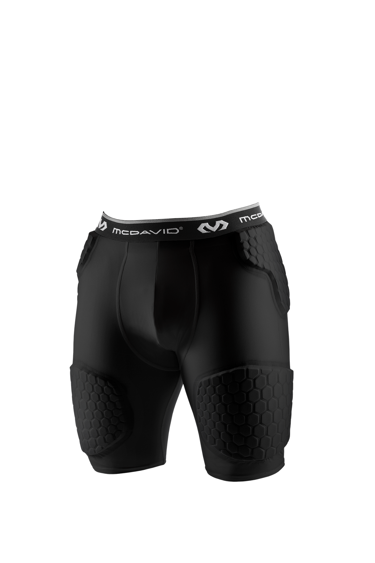 McDavid Hex Short with Contoured Wrap-Around Thigh Football Protective Gear All