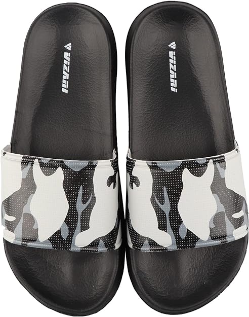 Vizari Kid's 'Camo SS' Soccer Slide Sandals For Boys and Girls Youth Footwear Sandals & Slides
