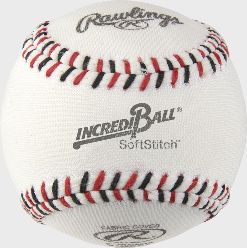 Rawlings Incredi-Ball 9" White SoftStitch Baseballs - 1 Dozen Baseball Baseballs All