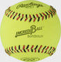 Rawlings Nylon Cloth Incredi-ball 11' Yellow Softstitch Softballs - Dozen Team Softball Equipment